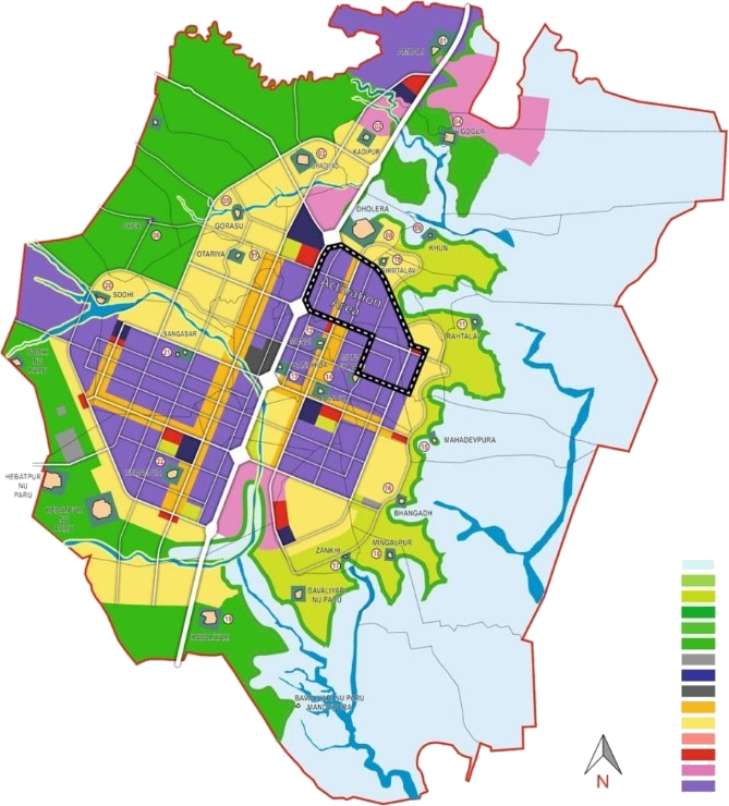 Dholera SIR Masterplan Map